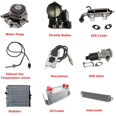 Автозапчасти, дроссельные заслонки, клапаны Egr, охладитель Egr, система кондиционирования воздуха, система охлаждения